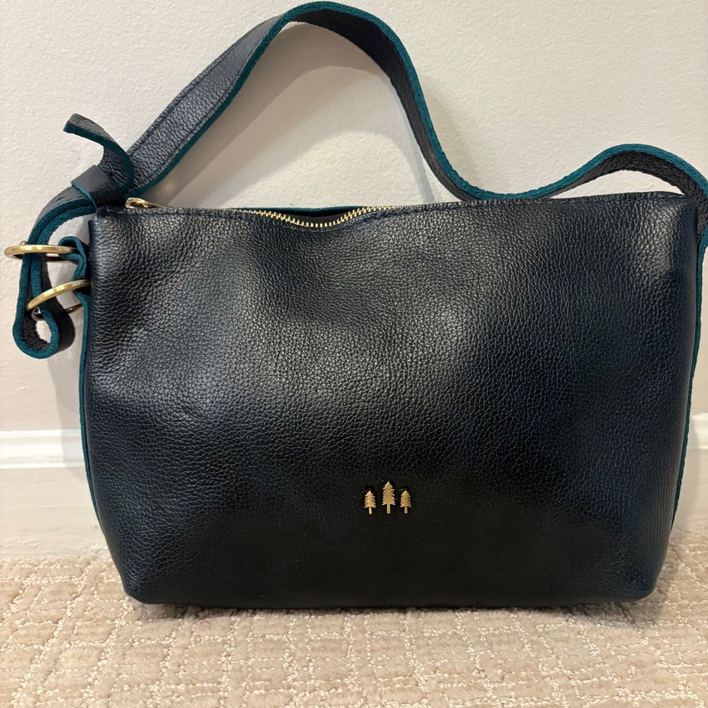 Portland Leather Goods Slouchy Shoulder Bag Womens Medium Boreal Leather